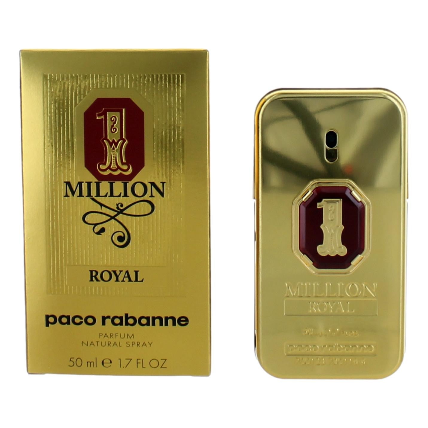 1 Million Royal by Paco Rabanne 1.7 oz Parfum Spray Cologne for Men