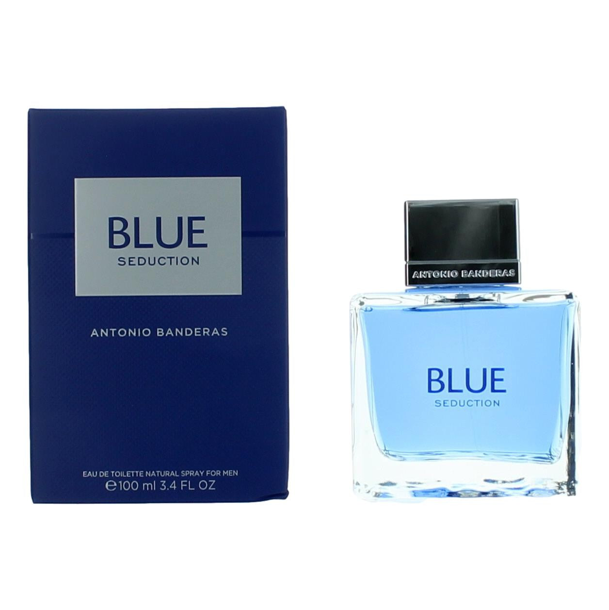 Blue Seduction by Antonio Banderas 3.4 oz Eau de Toilette Spray Cologne for Men