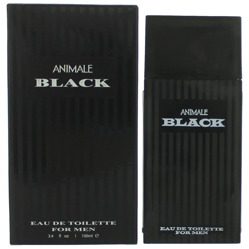 Animale Black by Animale 3.4 oz Eau de Toilette Spray Cologne for Men
