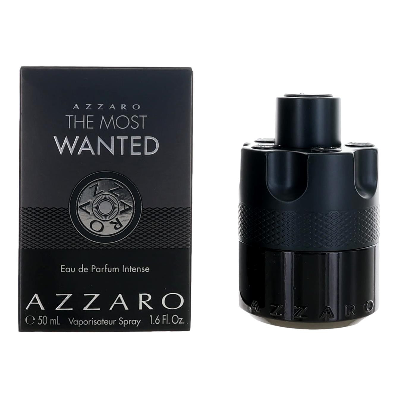 Azzaro The Most Wanted by Azzaro 1.6 oz Eau de Parfum Intense Spray Cologne for Men