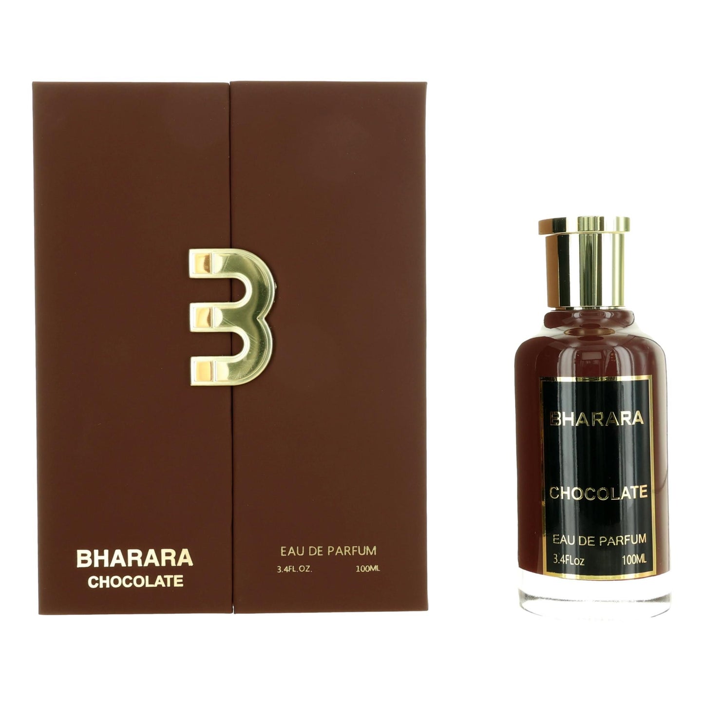 Bharara Chocolate by Bharara 3.4 oz Eau de Parfum Spray Cologne for Men