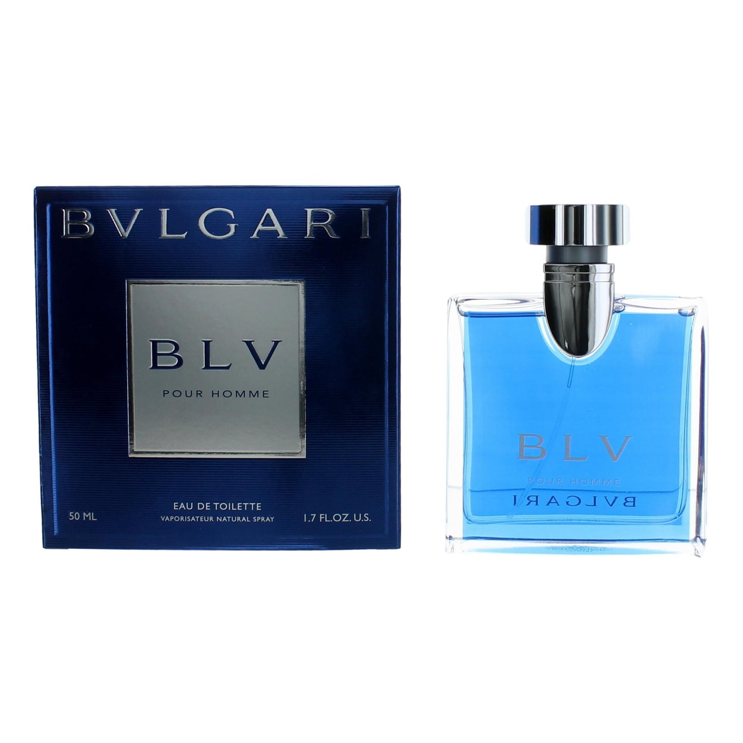 BLV Pour Homme by Bvlgari 1.7 oz Eau de Toilette Spray Cologne for Men