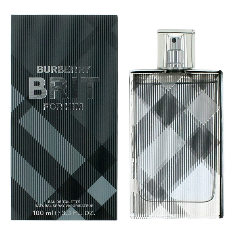 Brit by Burberry 3.3 oz Eau de Toilette Spray Cologne for Men