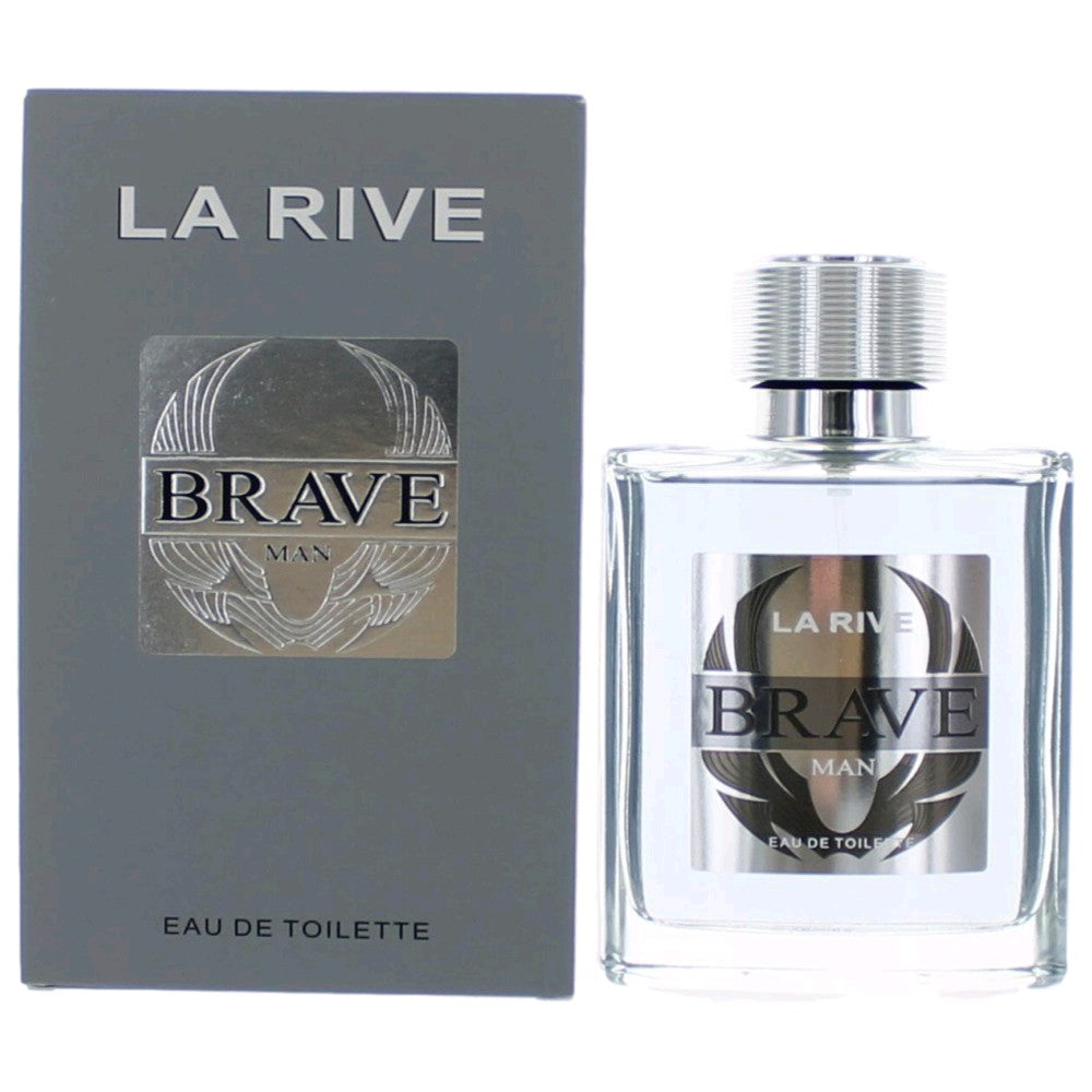 Brave Man by La Rive 3.4 oz Eau de Toilette Spray Cologne for Men