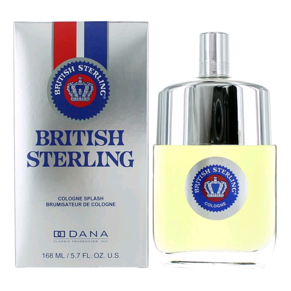 British Sterling by Dana 5.7 oz Eau De Cologne Splash Cologne for Men