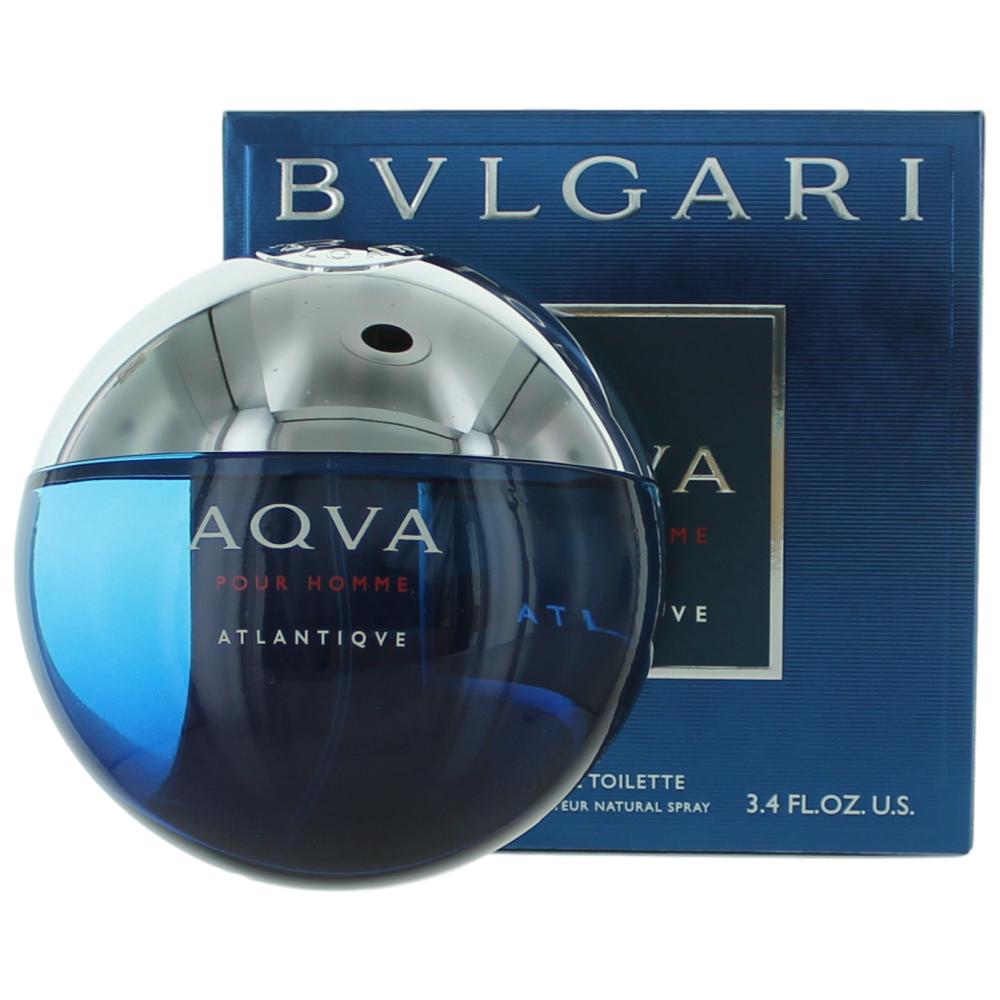 Aqva Atlantiqve by Bvlgari 3.4 oz Eau de Toilette Spray Cologne for Men (Aqua Atlantique)