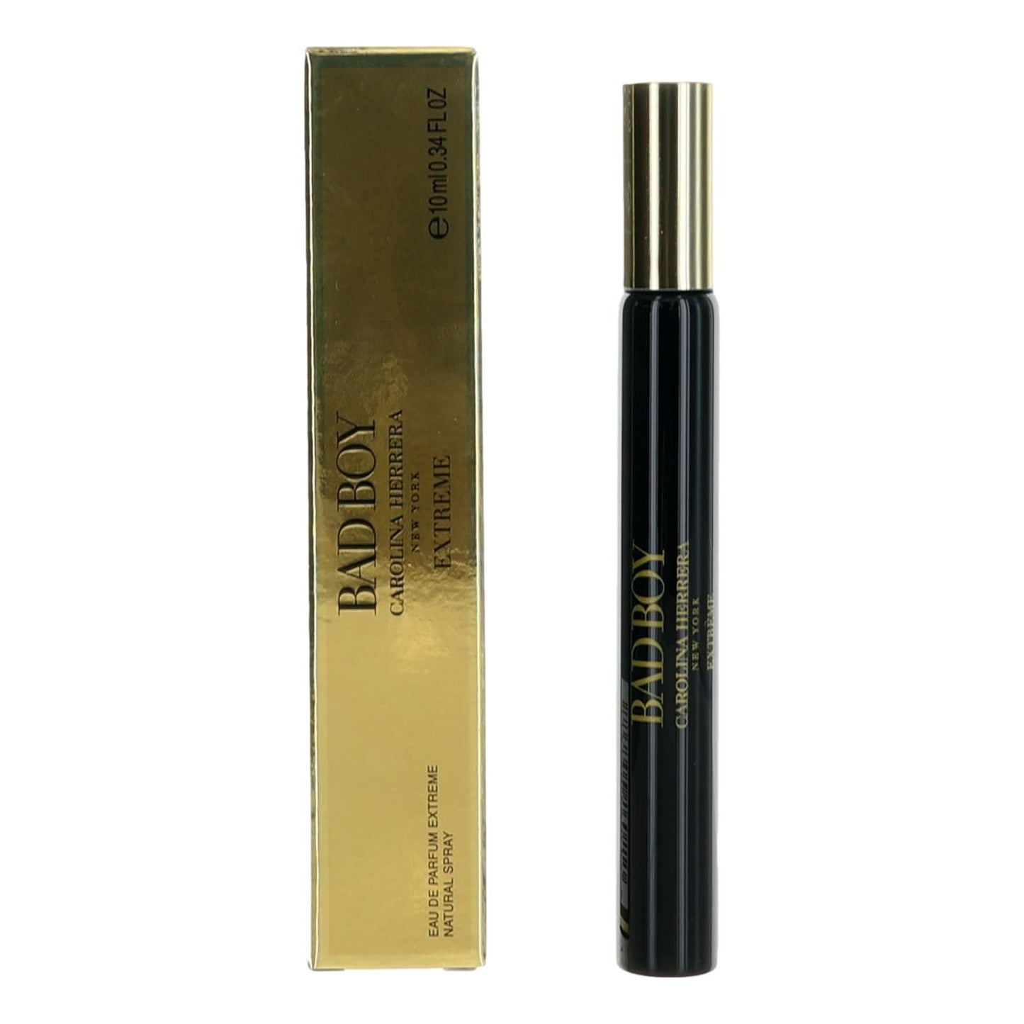 Bad Boy Extreme by Carolina Herrera 0.34 oz Eau de Parfum Extreme Spray Cologne for Men