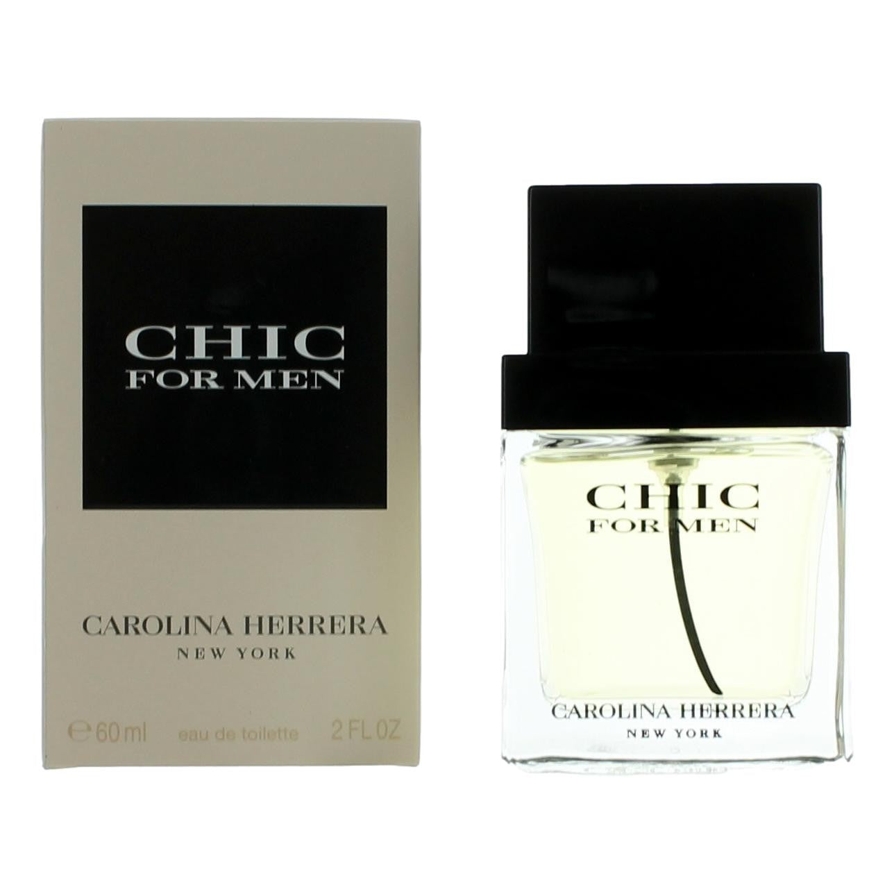 Chic by Carolina Herrera 2 oz Eau de Toilette Spray Cologne for Men