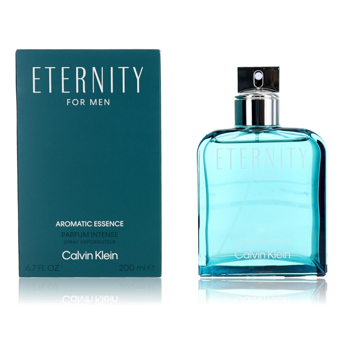Eternity Aromatic Essence by Calvin Klein 6.7 oz Parfum Intense Spray Cologne for Men