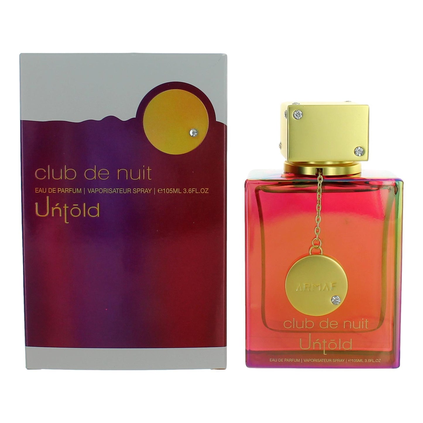 Club De Nuit Untold by Armaf 3.6 oz Eau de Parfum Spray Perfume for Unisex
