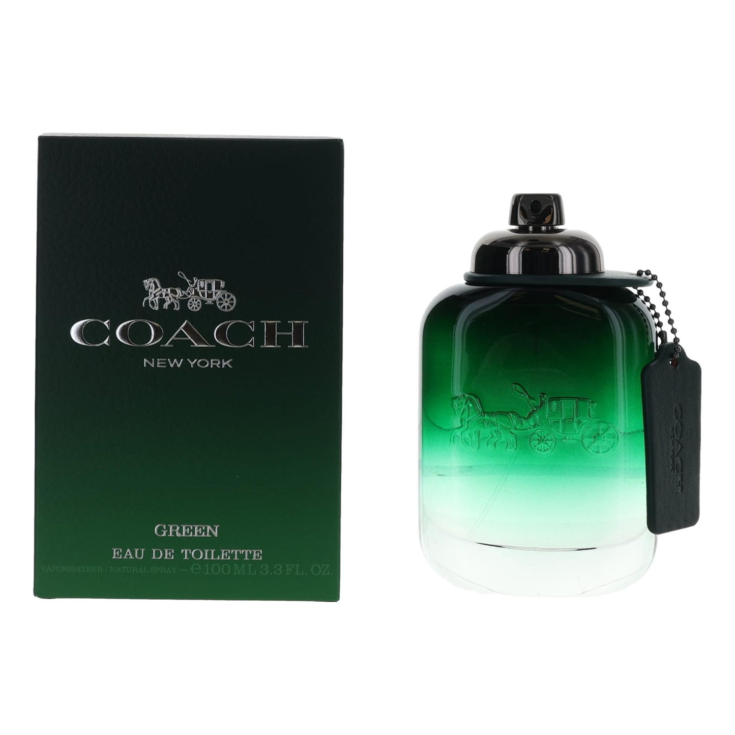 Coach Green by Coach 3.3 oz Eau de Toilette Spray Cologne for Men