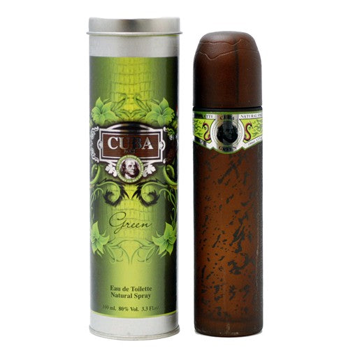Cuba Green by Cuba 3.3 oz Eau de Toilette Spray Cologne for Men