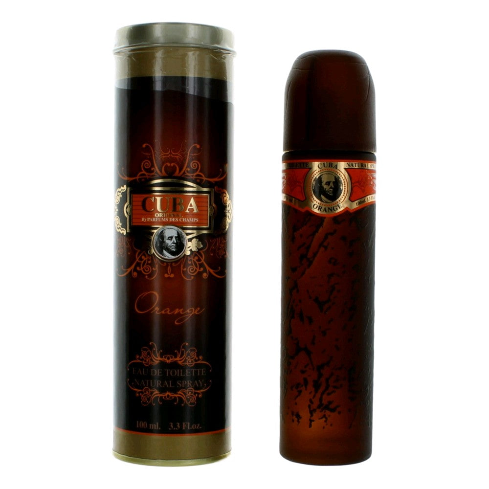 Cuba Orange by Cuba 3.3 oz Eau de Toilette Spray Cologne for Men