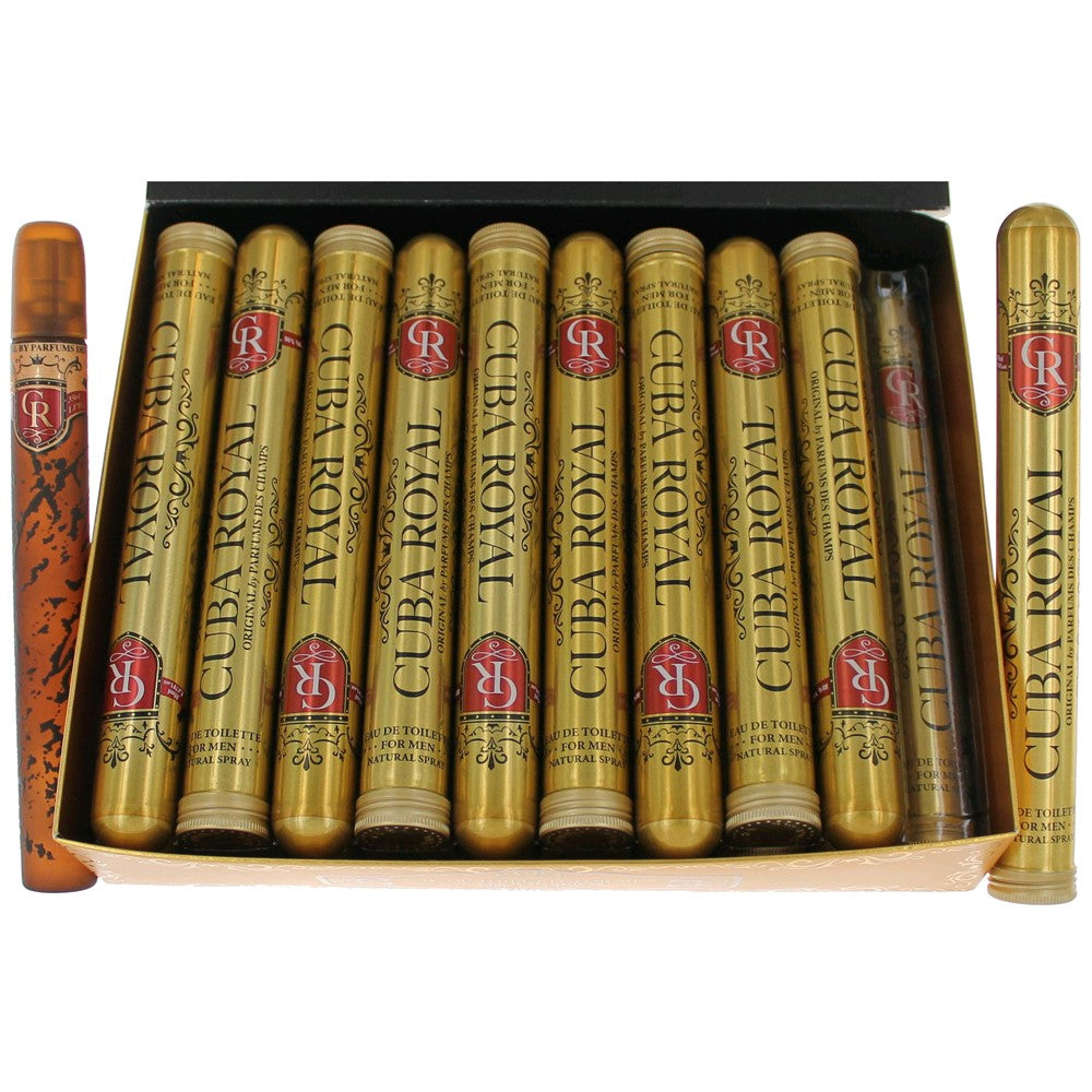 Cuba Royal by Cuba 1.17 oz Eau de Toilette Spray Cologne for Men. Pack of 20