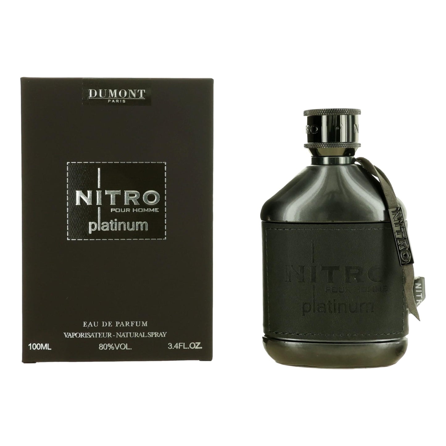 Nitro Platinum by Dumont 3.4 oz Eau de Parfum Spray Cologne for Men