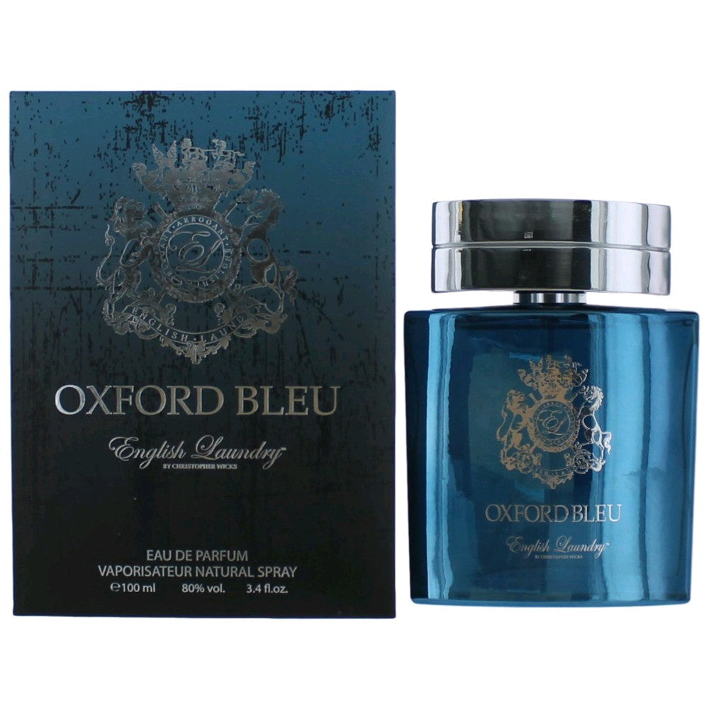 Oxford Bleu by English Laundry 3.4 oz Eau de Parfum Spray Cologne for Men