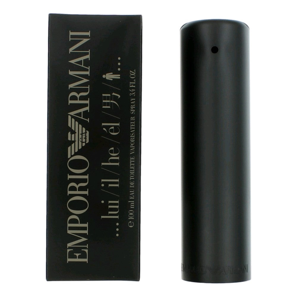 Emporio Armani He by Emporio Armani 3.4 oz Eau de Toilette Spray Cologne for Men