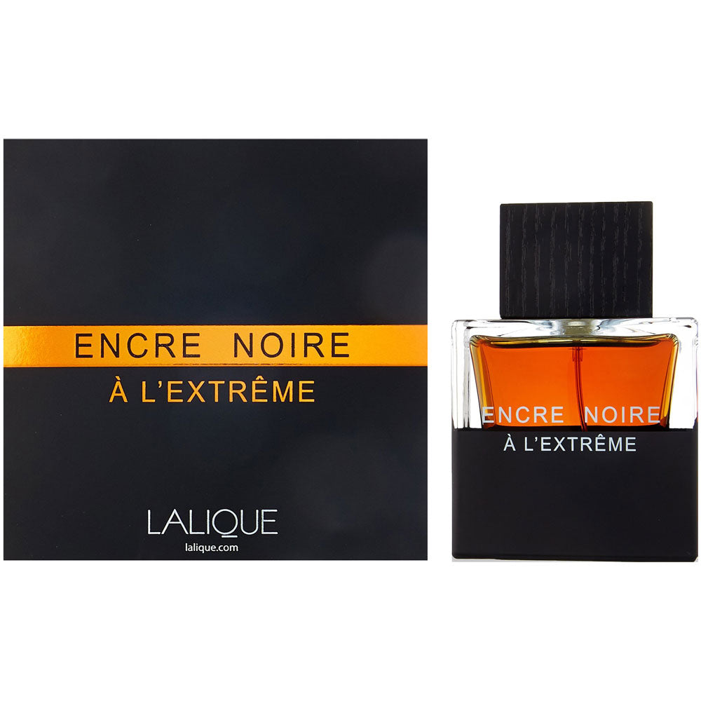 Encre Noire A L'Extreme by Lalique 3.3 oz Eau de Parfum Spray Cologne for Men