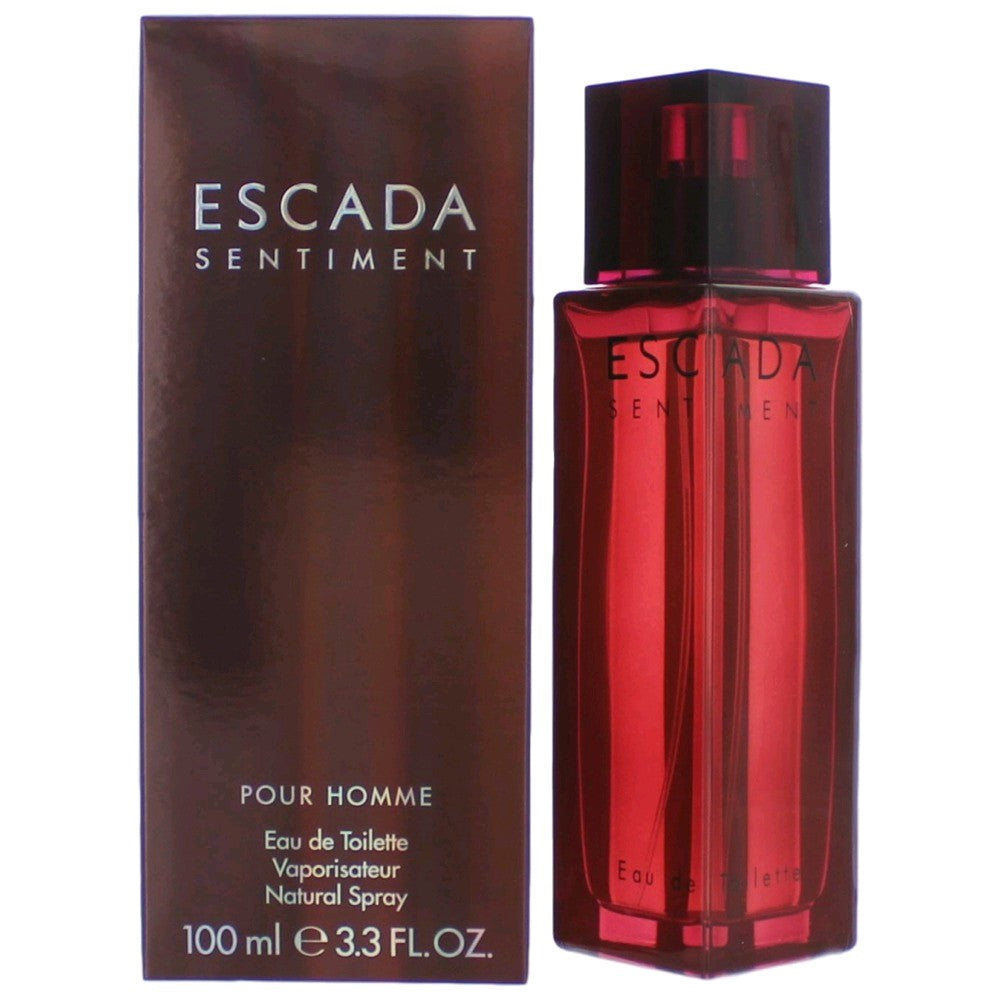 Escada Sentiment by Escada 3.4 oz Eau de Toilette Spray Cologne for Men