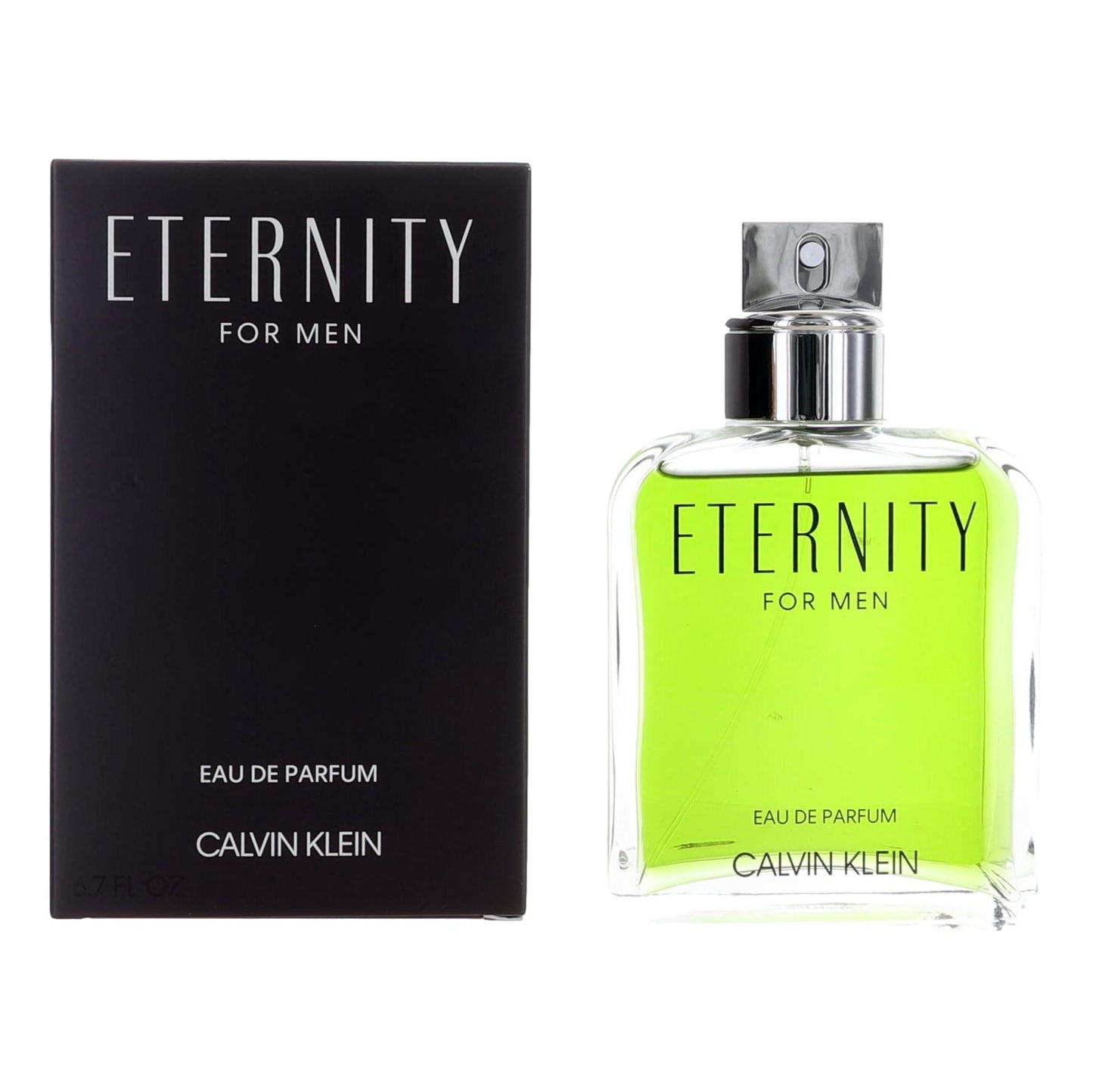 Eternity by Calvin Klein 6.7 oz Eau de Parfum Spray Cologne for Men