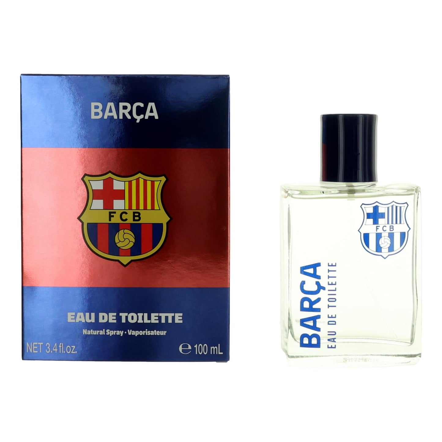 FC Barcelona by Air-Val International 3.4 oz Eau de Toilette Spray Cologne for Men