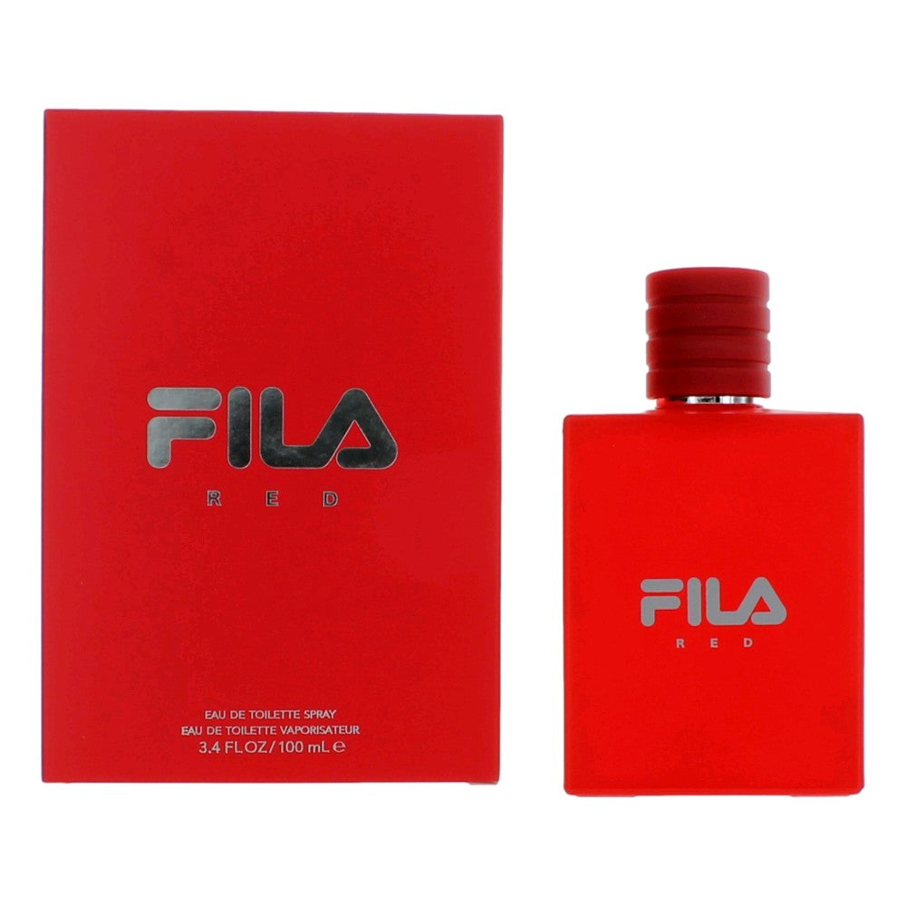 Fila Red by Fila 3.4 oz Eau de Toilette Spray Cologne for Men