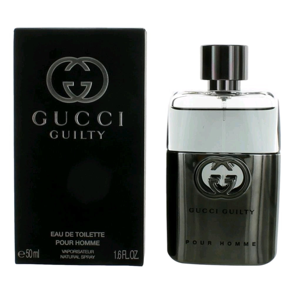 Gucci Guilty Pour Homme by Gucci 1.6 oz Eau de Toilette Spray Cologne for Men