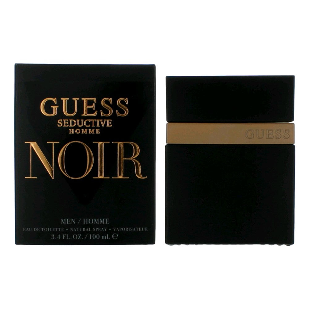 Guess Seductive Noir by Guess 3.4 oz Eau de Toilette Spray Cologne for Men