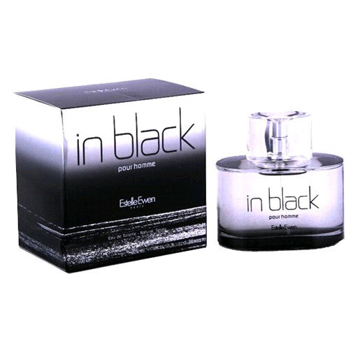 In Black by Estelle Ewen 3.4 oz Eau de Toilette Spray Cologne for Men
