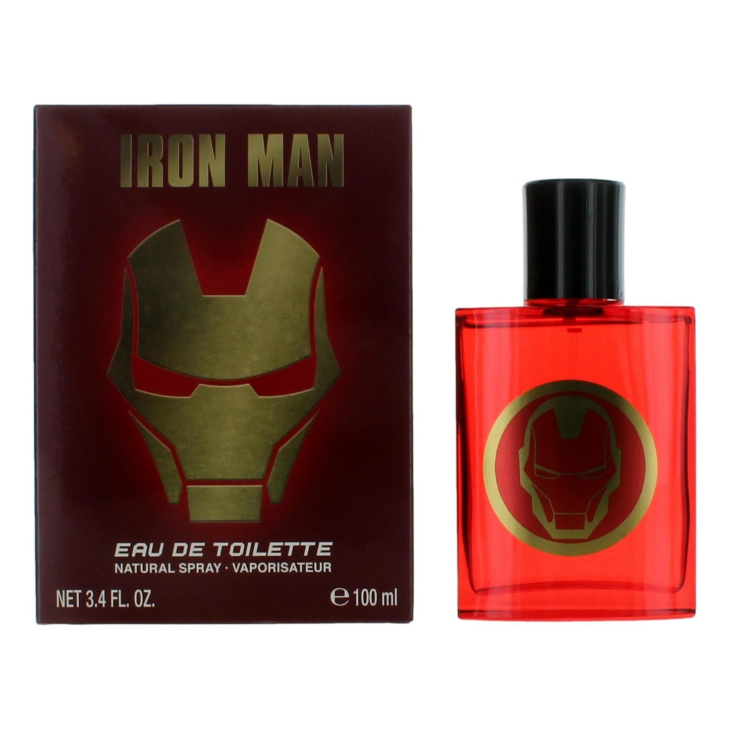Iron Man by Marvel 3.4 oz Eau de Toilette Spray Cologne for Men.
