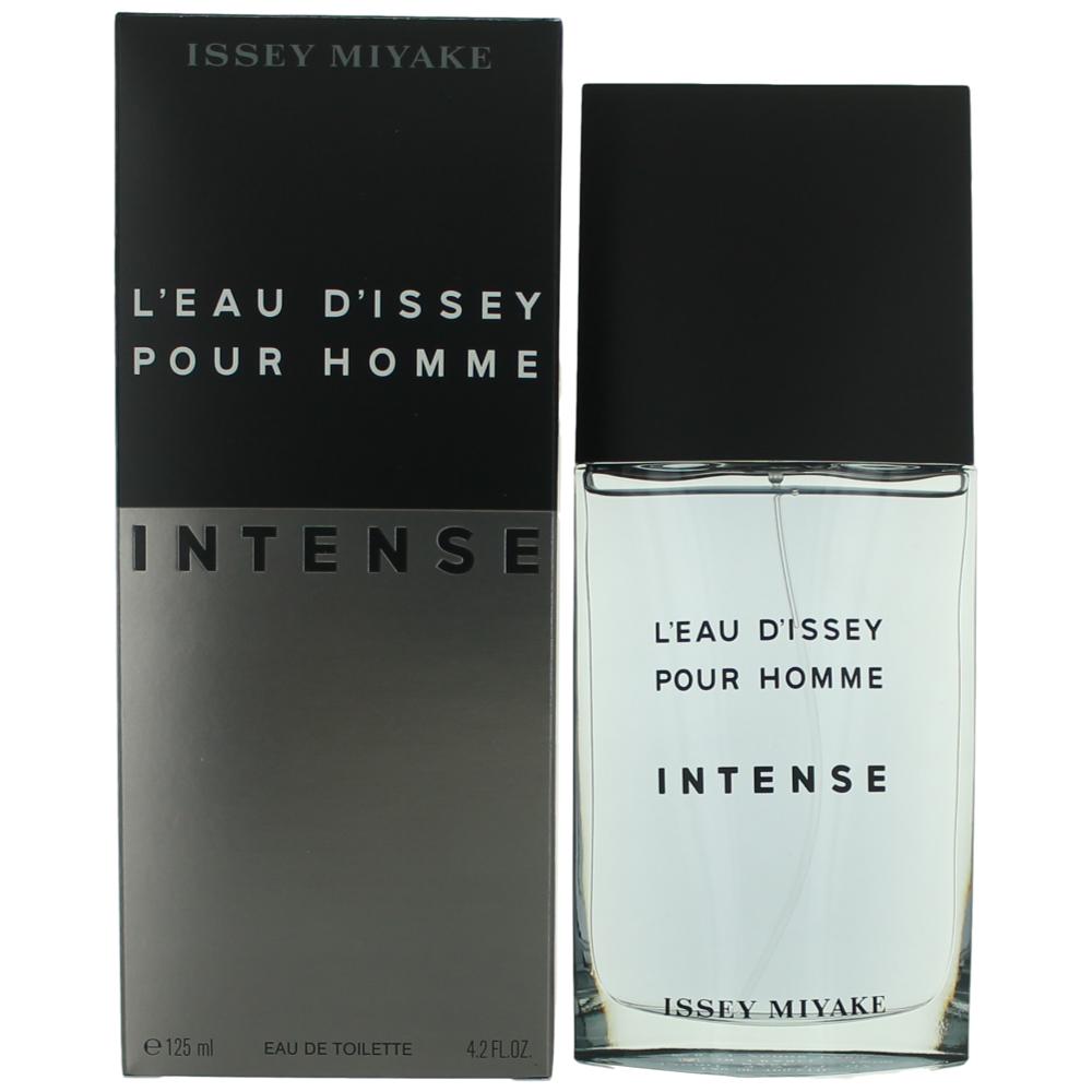 L'eau D'Issey Intense by Issey Miyake 4.2 oz Eau de Toilette Spray Cologne for Men