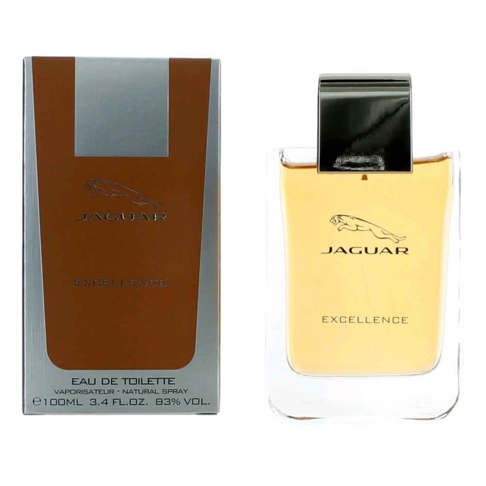 Jaguar Excellence by Jaguar 3.4 oz Eau de Toilette Spray Cologne for Men