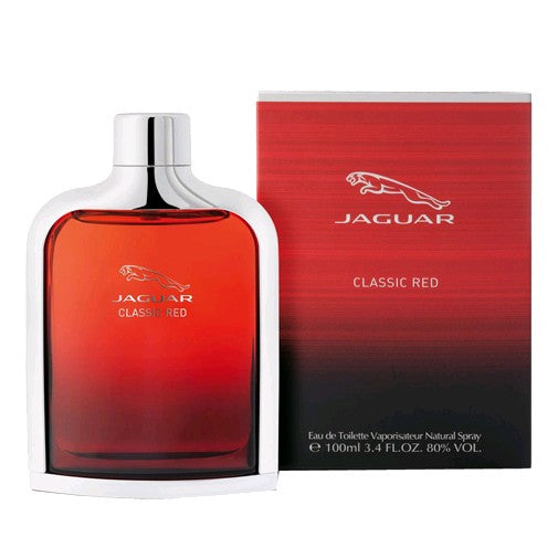Jaguar Classic Red by Jaguar 3.4 oz Eau de Toilette Spray Cologne for Men