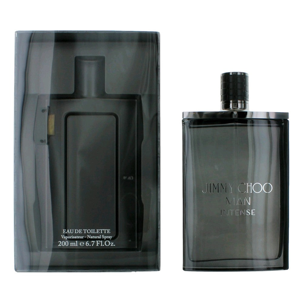 Jimmy Choo Man Intense by Jimmy Choo 6.7 oz Eau de Toilette Spray Cologne for Men