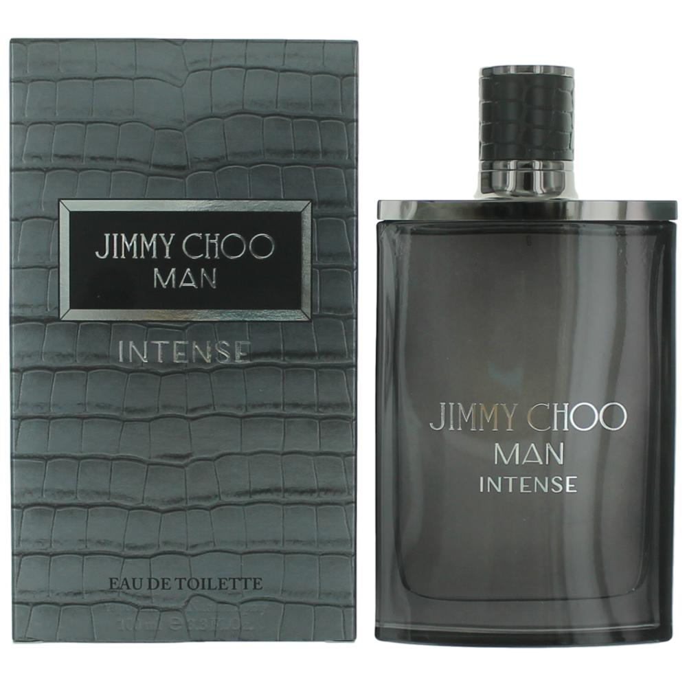 Jimmy Choo Man Intense by Jimmy Choo 3.3 oz Eau de Toilette Spray Cologne for Men