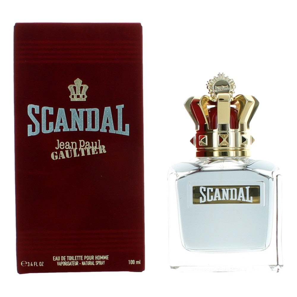 Scandal by Jean Paul Gaultier 3.4 oz Eau de Toilette Spray Cologne for Men