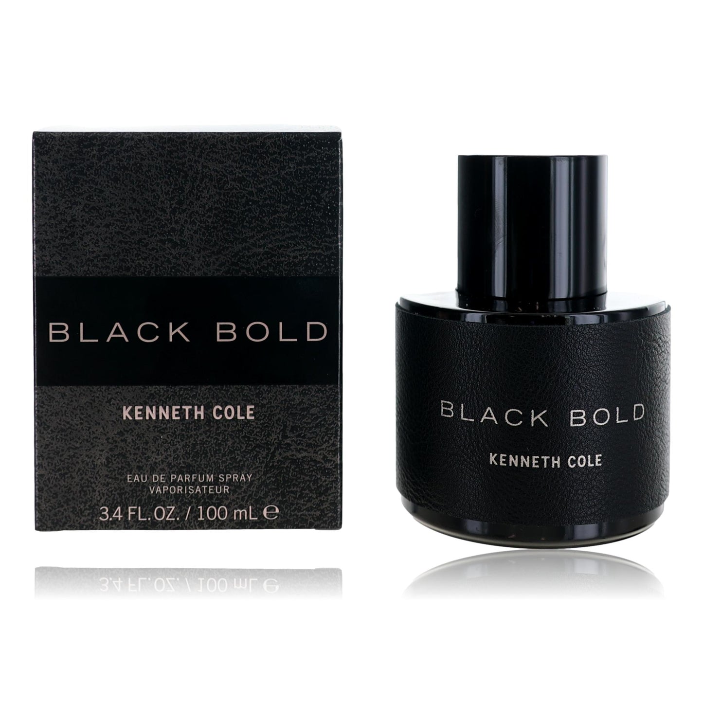 Kenneth Cole Black Bold by Kenneth Cole 3.4 oz Eau de Parfum Spray Cologne for Men