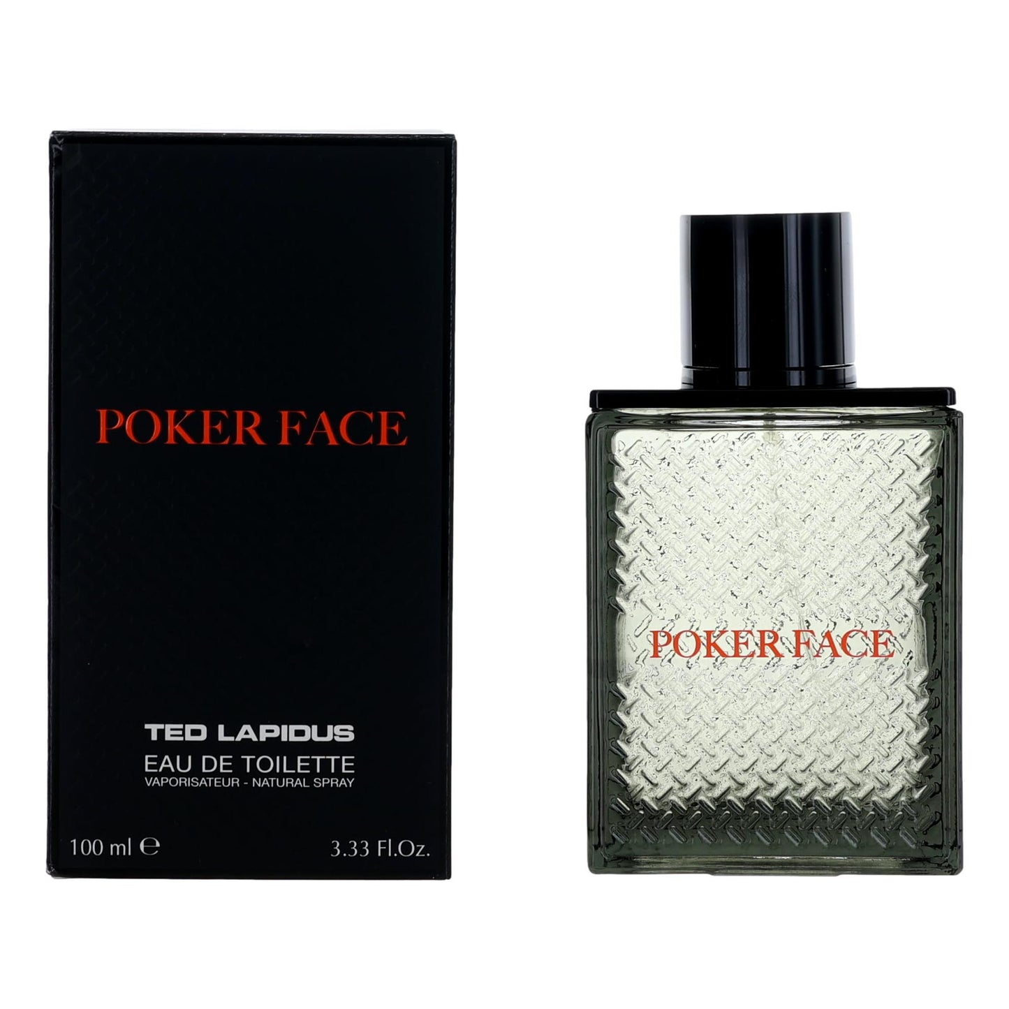 Poker Face by Ted Lapidus 3.3 oz Eau de Toilette Spray Cologne for Men