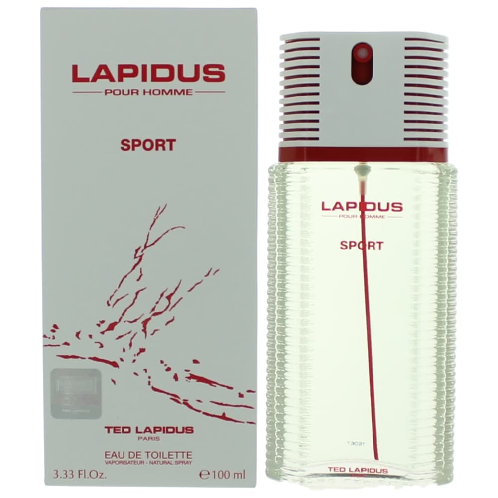 Lapidus Pour Homme Sport by Ted Lapidus 3.3 oz Eau de Toilette Spray Cologne for Men