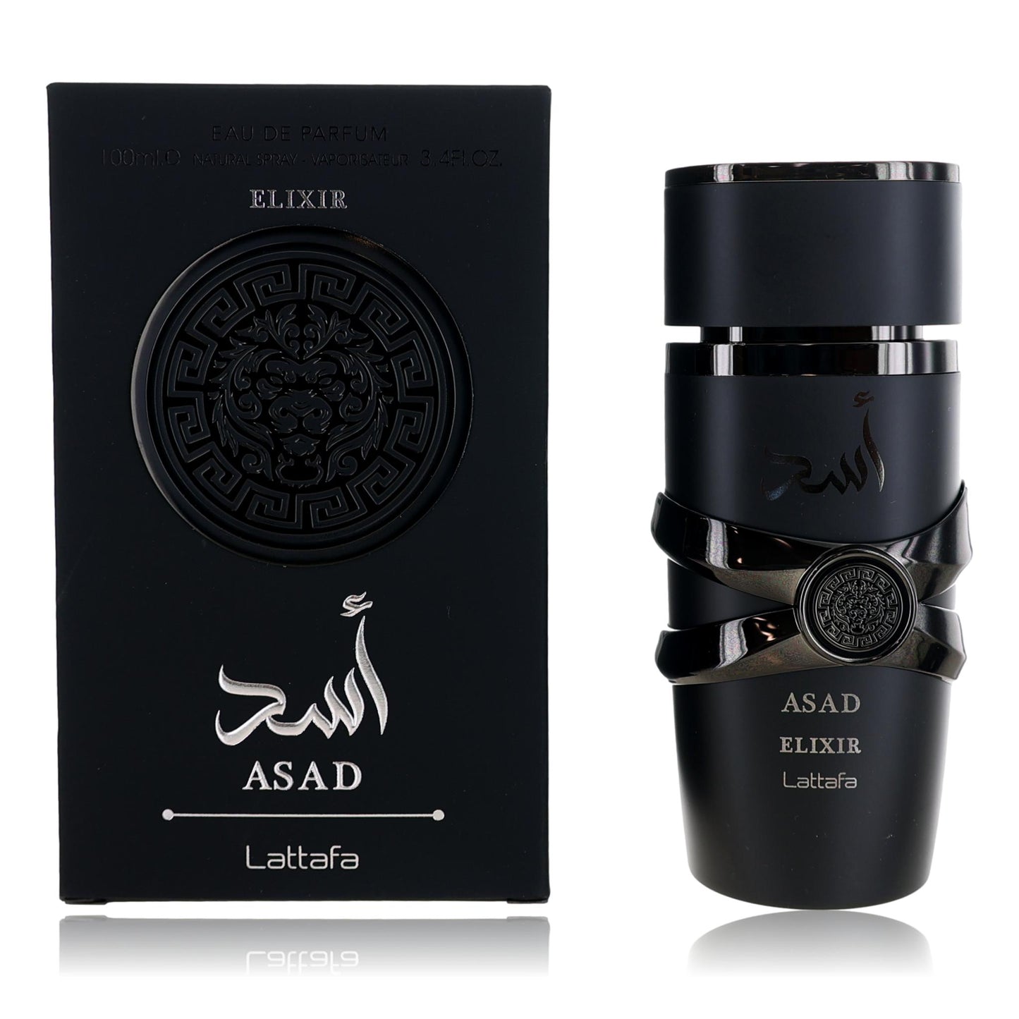 Asad Elixir by Lattafa 3.4 oz Eau de Parfum Spray Cologne for Men