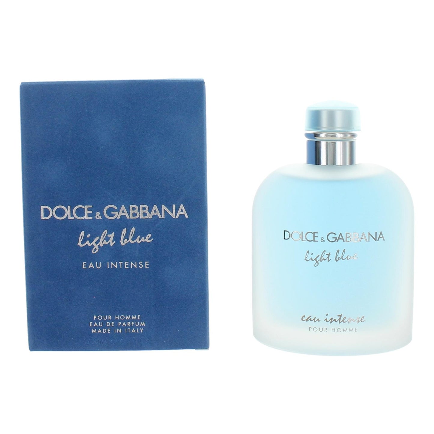 Light Blue Eau Intense by Dolce & Gabbana 6.7 oz Eau de Parfum Spray Cologne for Men