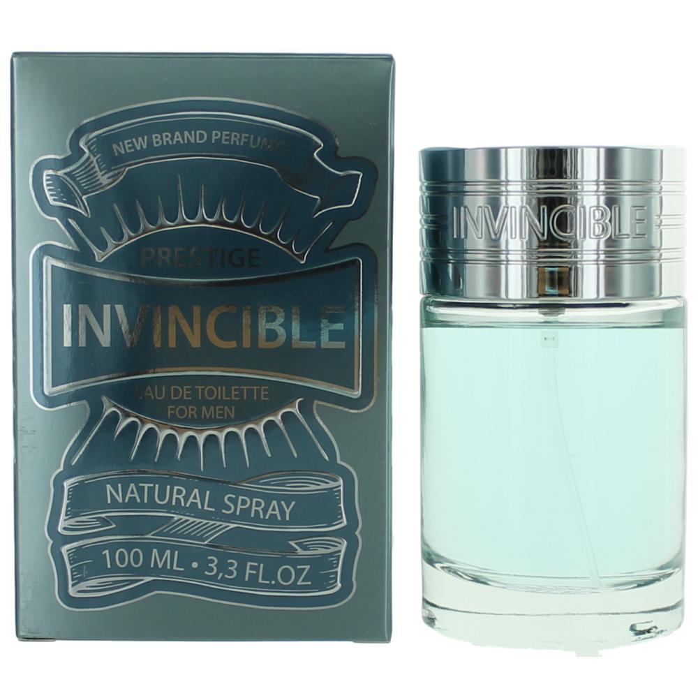 Invincible by New Brand 3.3 oz Eau de Toilette Spray Cologne for Men