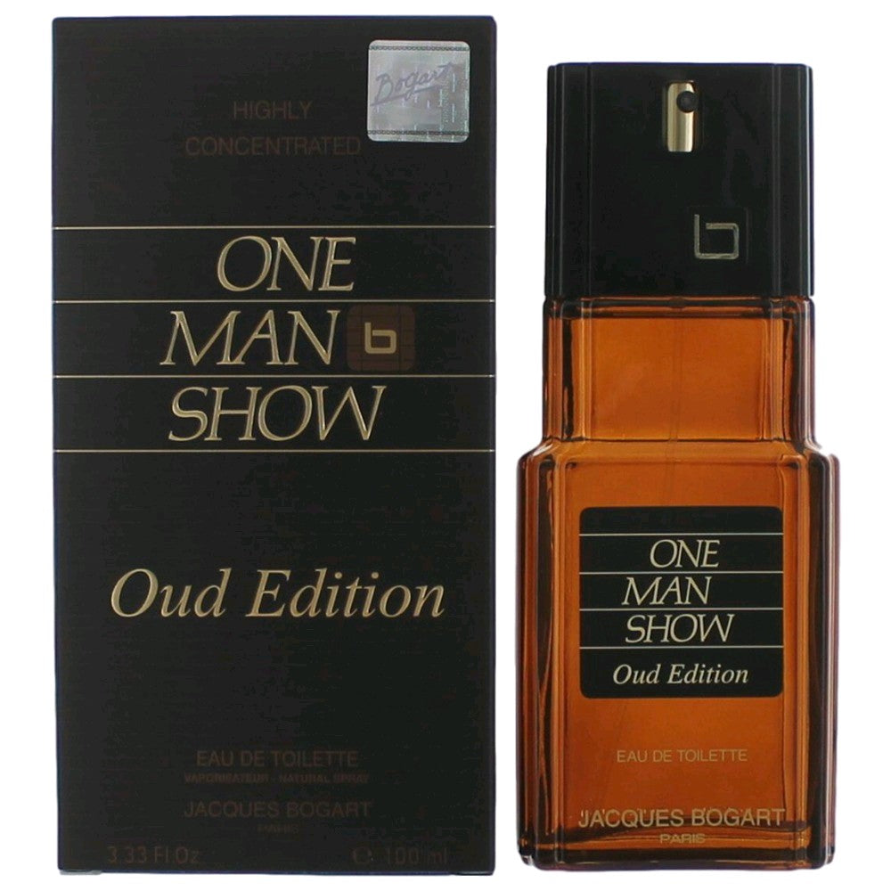 One Man Show Oud Edition by Jacques Bogart 3.3 oz Eau de Toilette Spray Cologne for Men