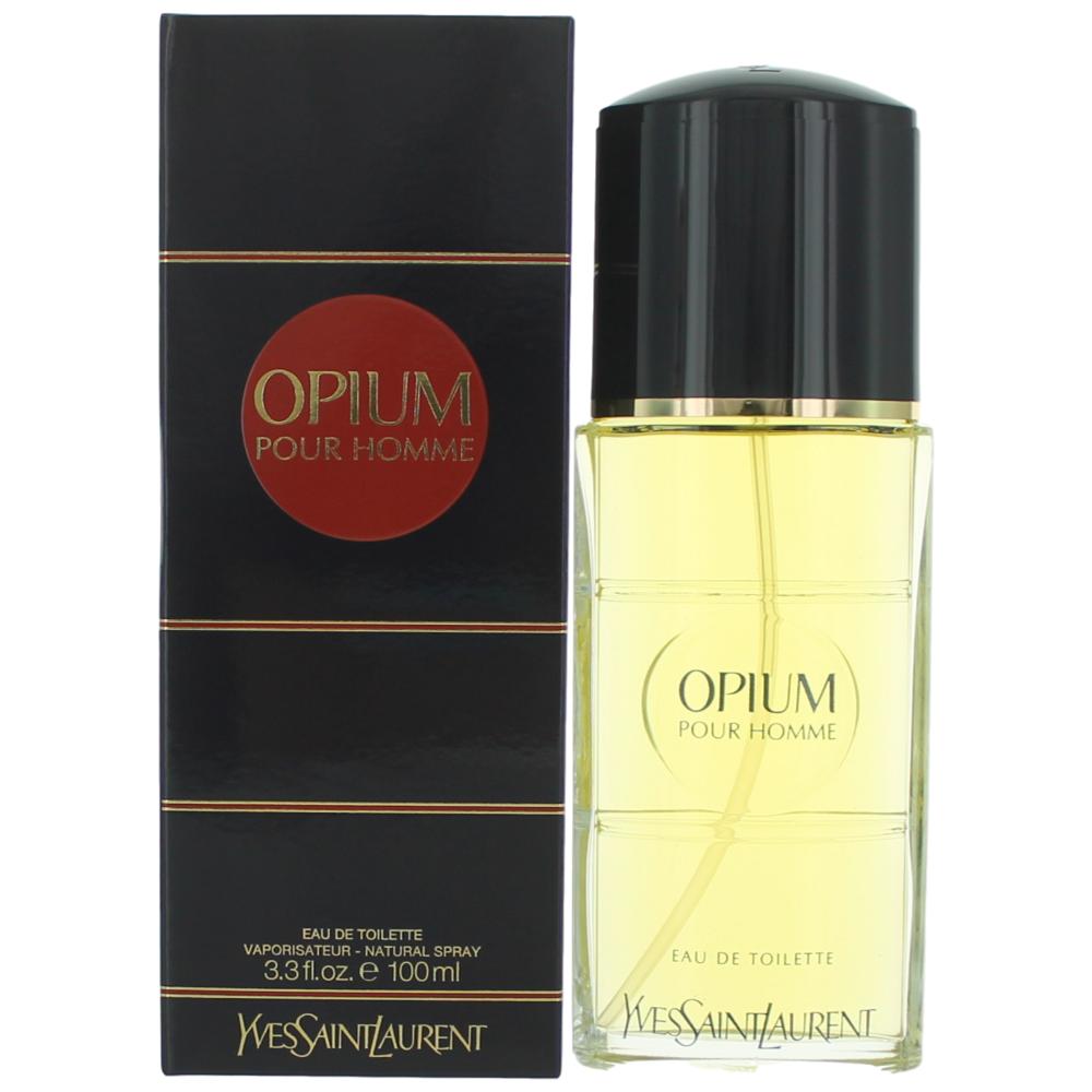 Opium Pour Homme by Yves Saint Laurent 3.3 oz Eau de Toilette Spray Cologne for Men