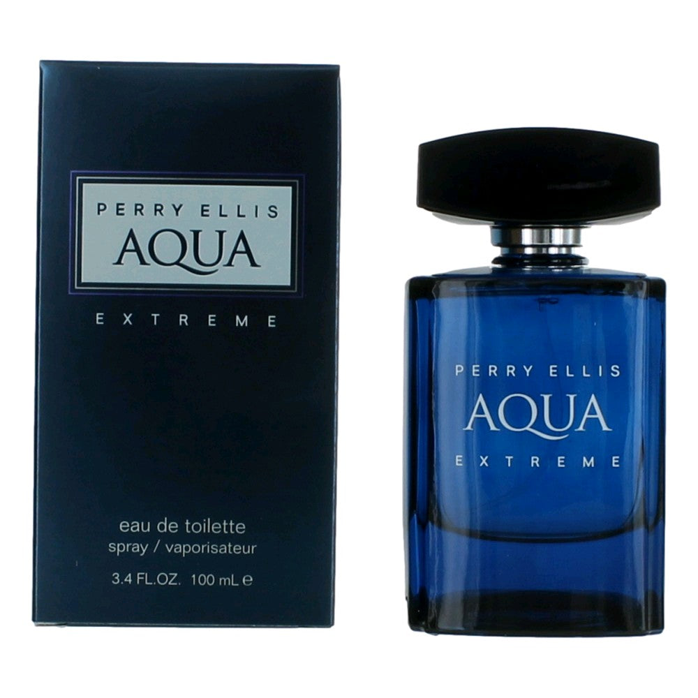 Perry Ellis Aqua Extreme by Perry Ellis 3.4 oz Eau de Toilette Spray Cologne for Men