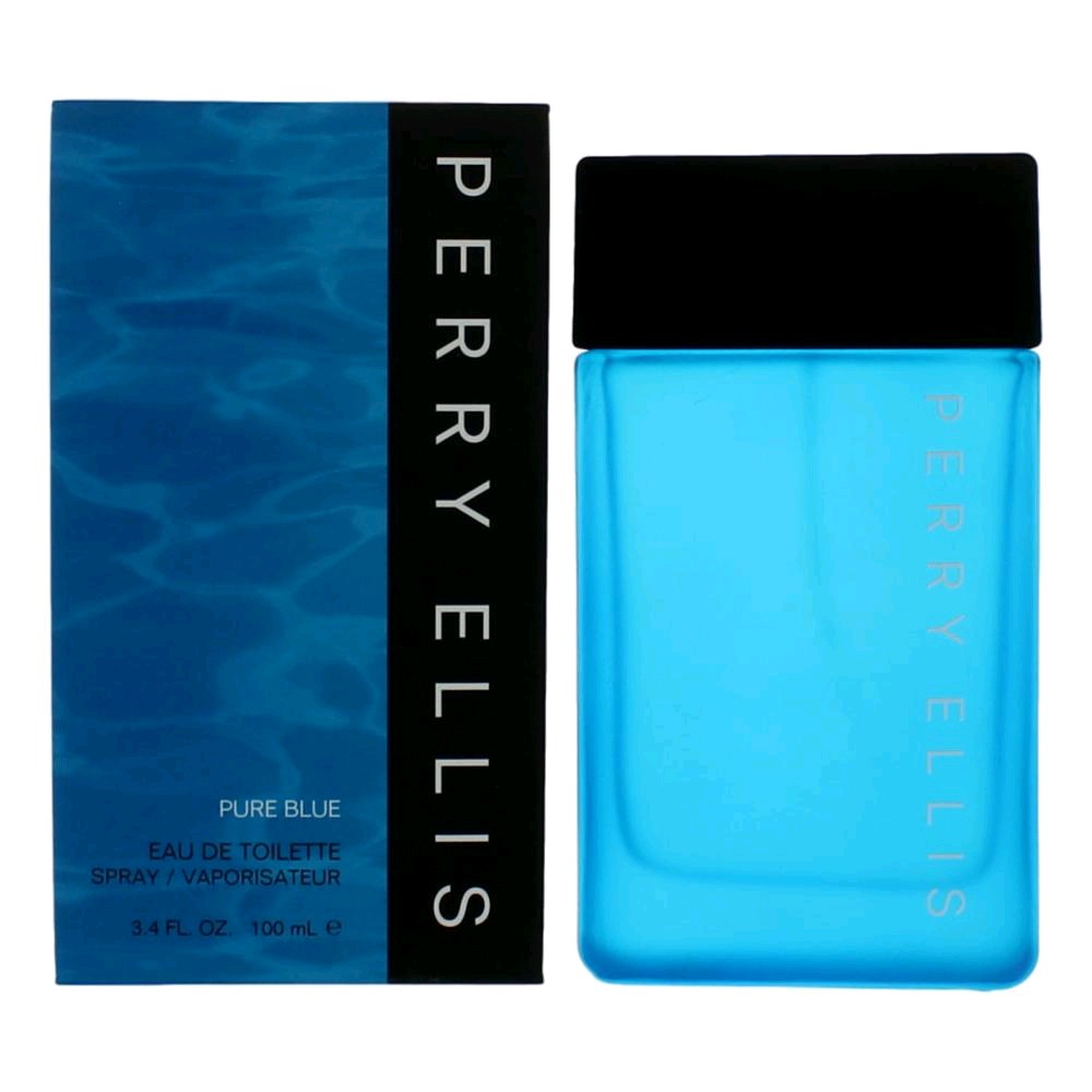 Pure Blue by Perry Ellis 3.4 oz Eau de Toilette Spray Cologne for Men