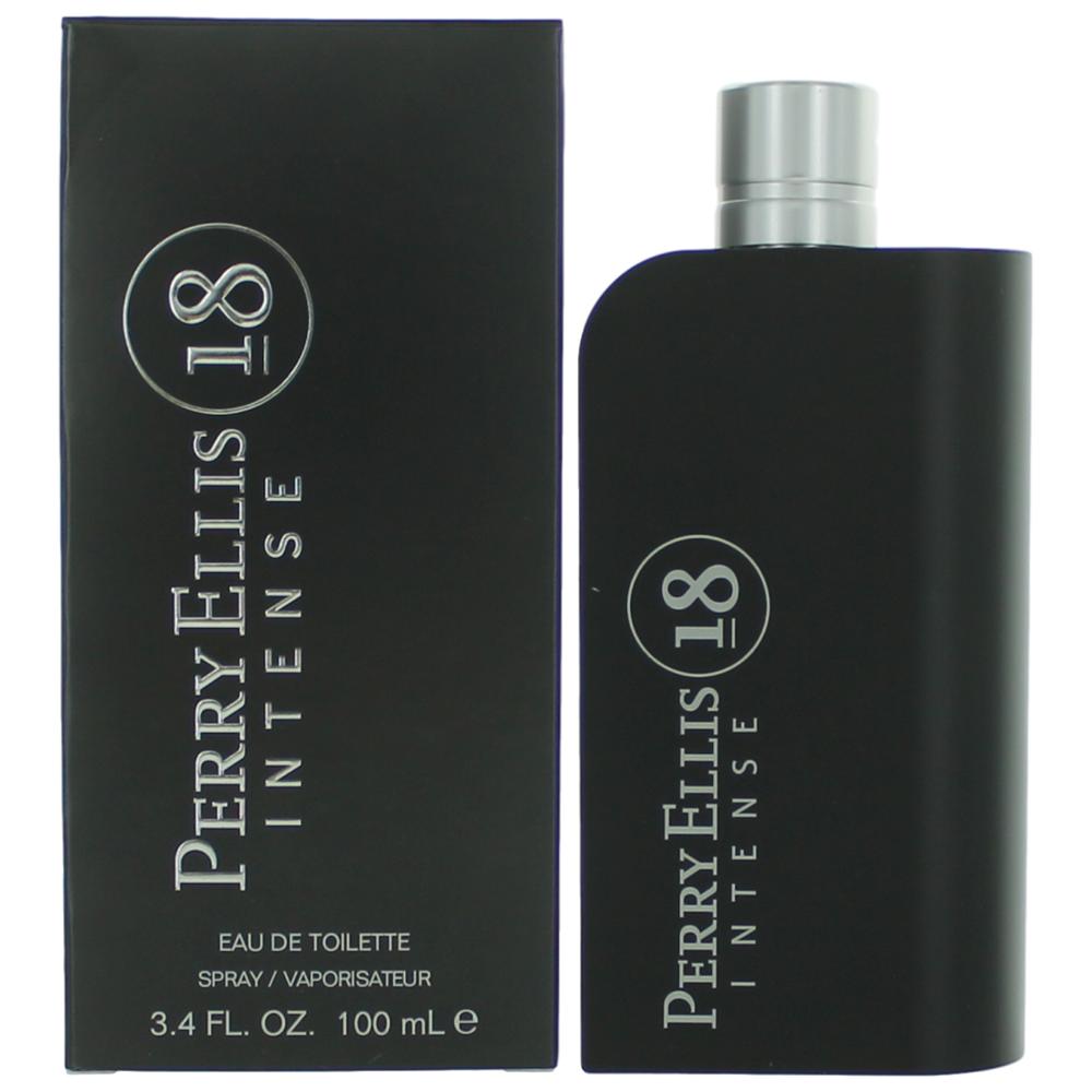 Perry Ellis 18 Intense by Perry Ellis 3.4 oz Eau de Toilette Spray Cologne for Men