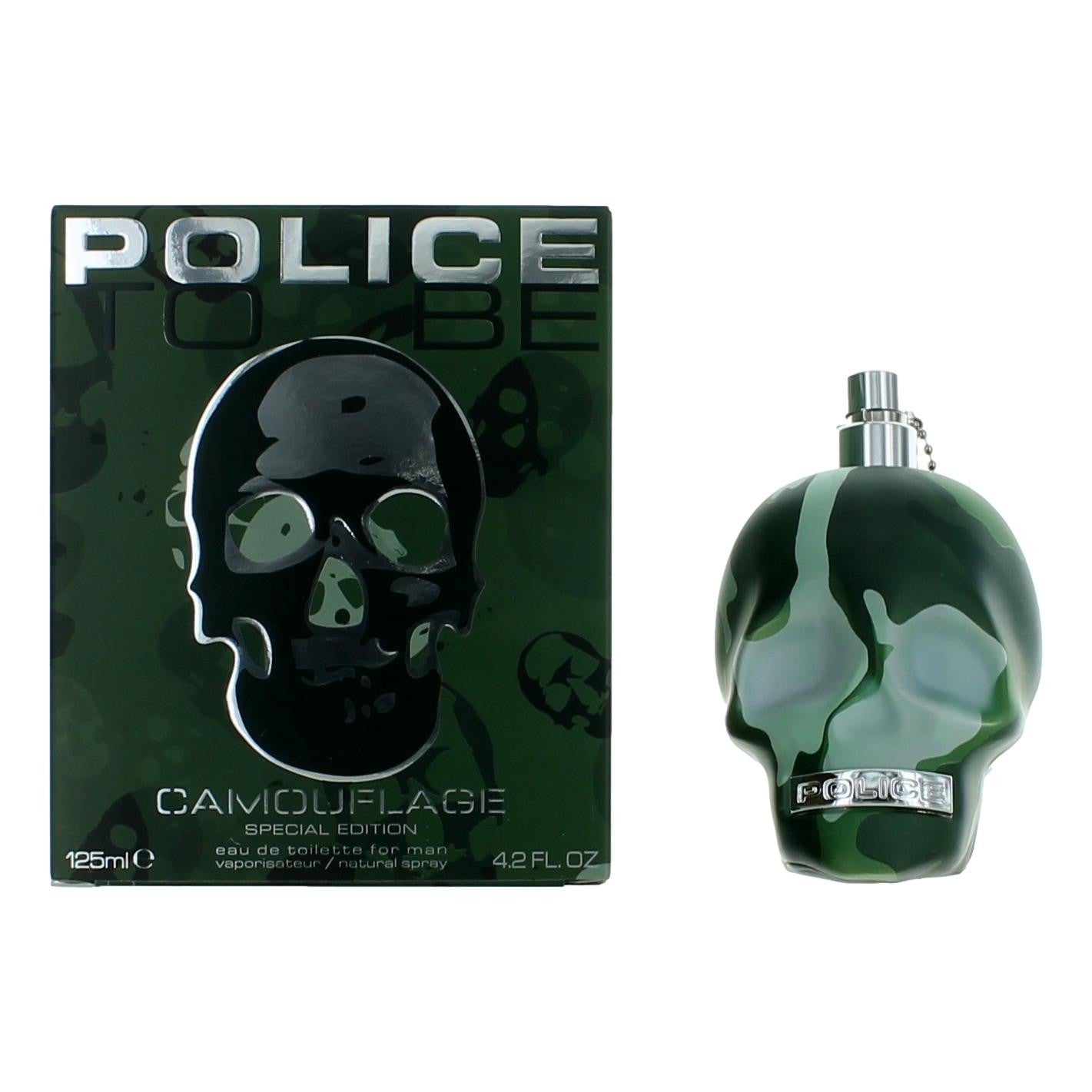 Police To Be Camouflage by Police 4.2 oz Eau de Toilette Spray Cologne for Men