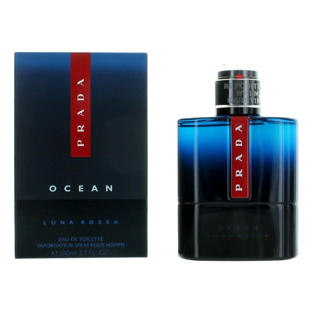 Prada Luna Rossa Ocean by Prada 3.4 oz Eau de Toilette Spray Cologne for Men