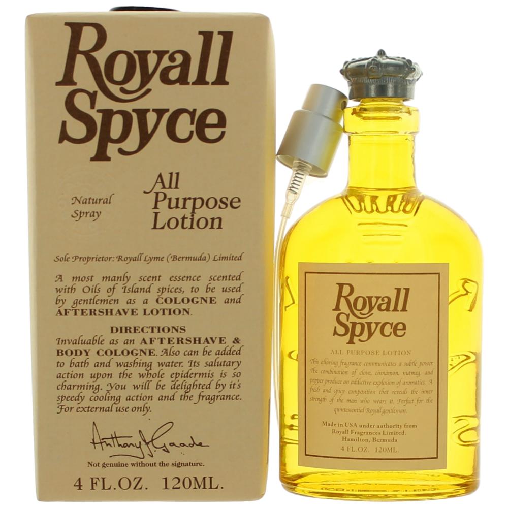 Royall Spyce by Royall Fragrances 4 oz All Purpose Lotion Spray Cologne for Men